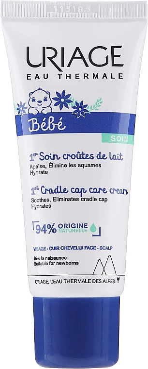Crema lenitiva regolante per croste lattee nei neonati e bambini