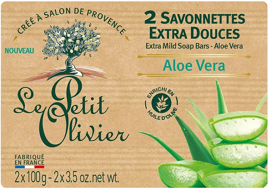 Sapone extra delicato con estratto di aloe vera