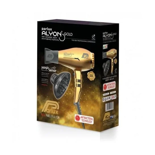 Parlux Alyon Gold Hair Dryer 1ud