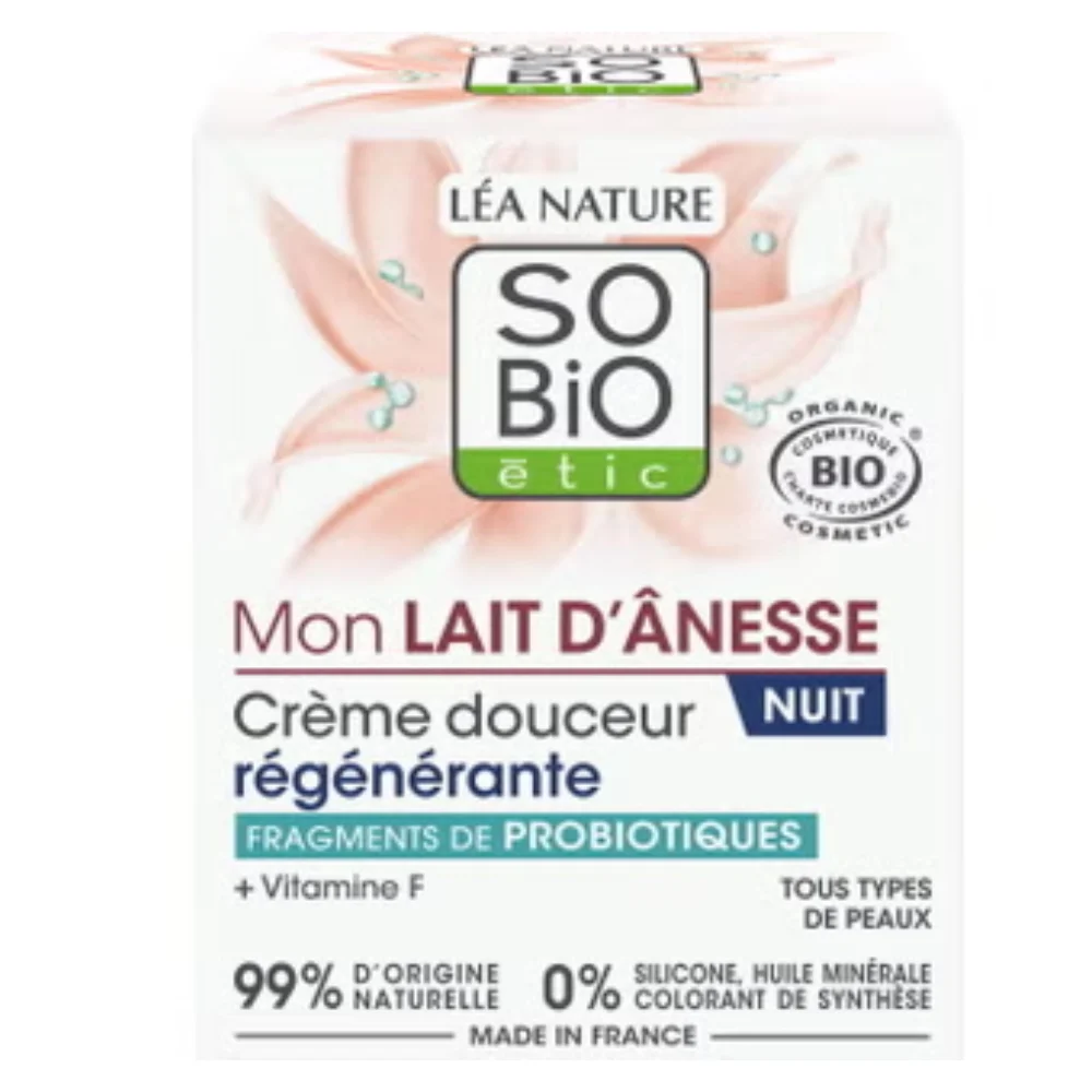 LÉa nature so bio étic Crema Notte Rigenerante, 50 ml