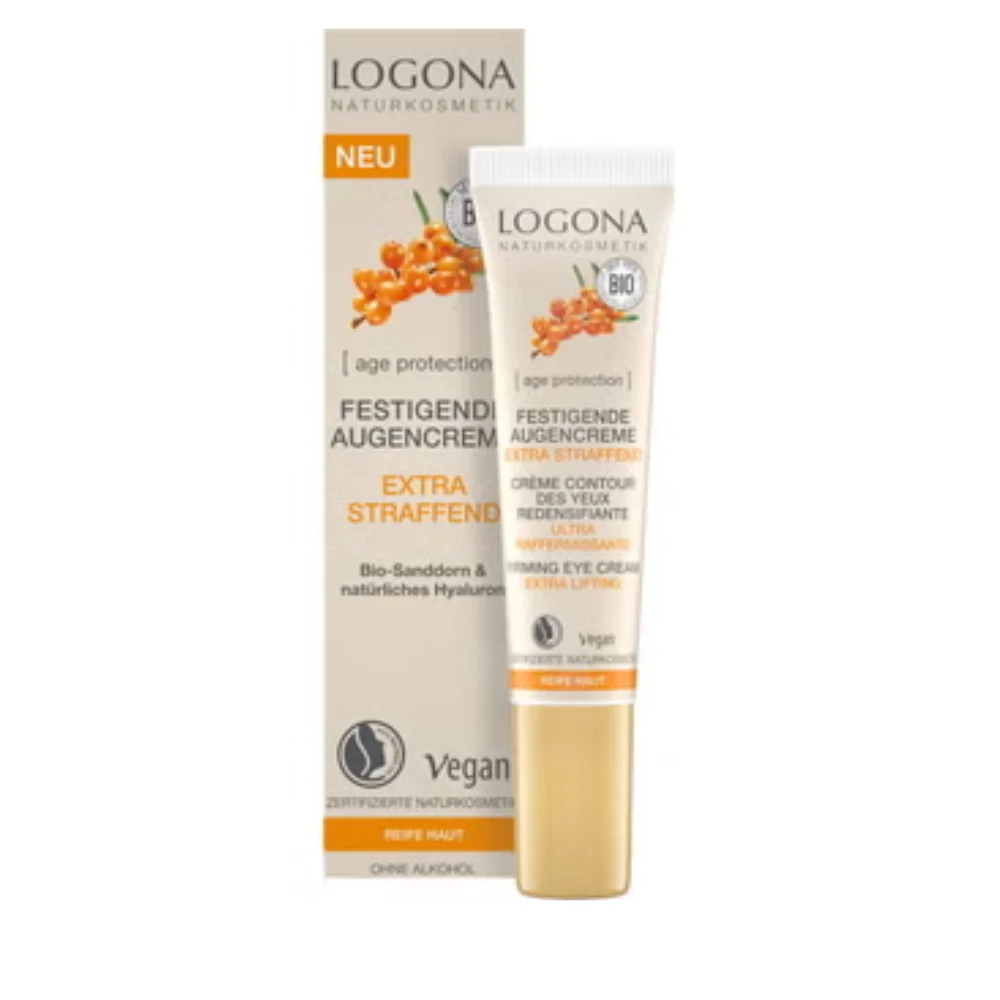 Logona Age Protection Crema Contorno Occhi Extra Rinforzante, 15 ml