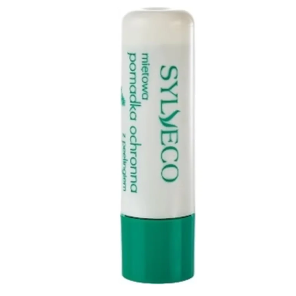 Sylveco Balsamo Labbra Esfoliante Menta Piperita, 4,60 g