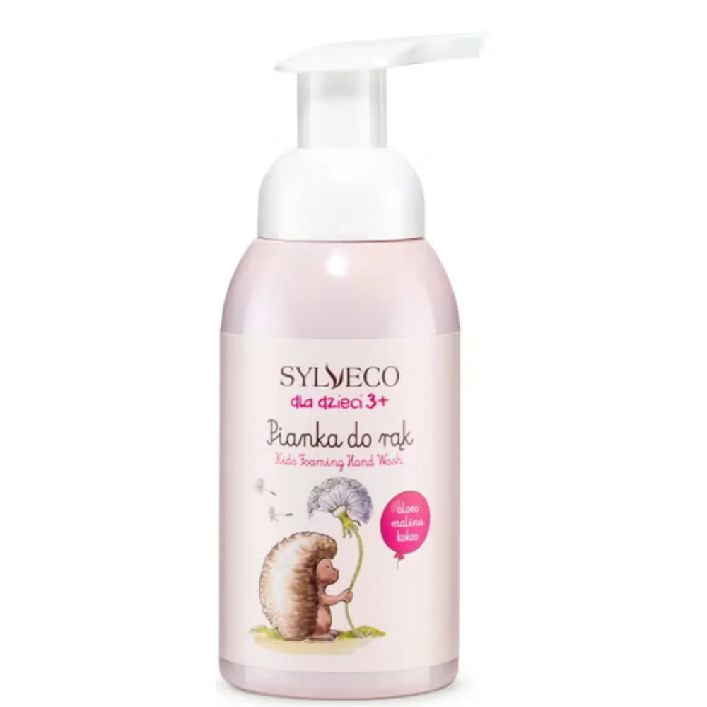 Sylveco Per bambini, detergente schiumogeno per le mani, lampone (290 ml)
