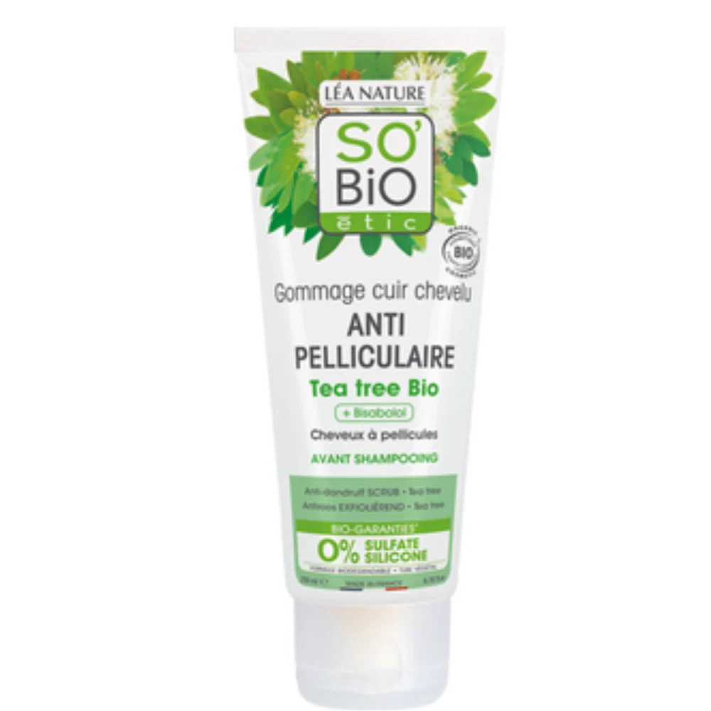 LÉa nature so bio étic Peeling per il Cuoio Capelluto con Tea Tree & Bisabololo 200 ml