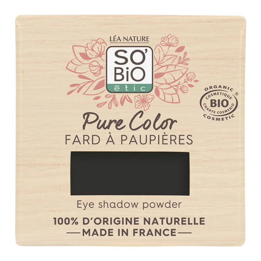 LÉa nature so bio étic Pure Color Ombretto 05 Noir onyx (3 g)
