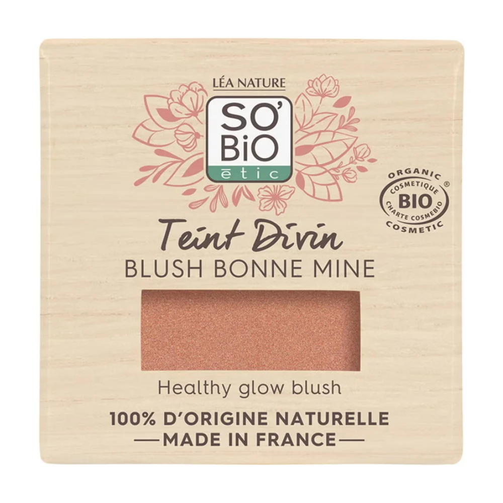 LÉa nature so bio étic Teint Divin Rouge, 02 Peche (3 g)