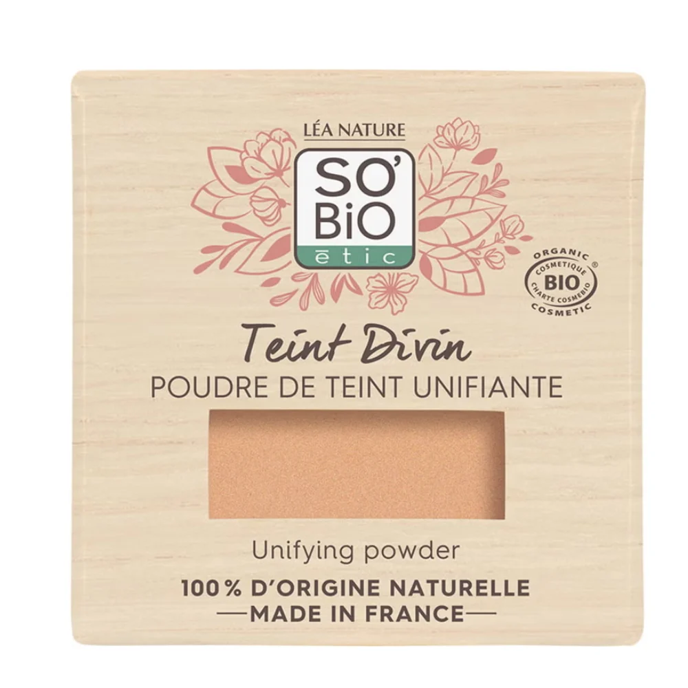 LÉa nature so bio étic Teint Divin Polvere Uniformante, 15 Vanille rosé (8 g)