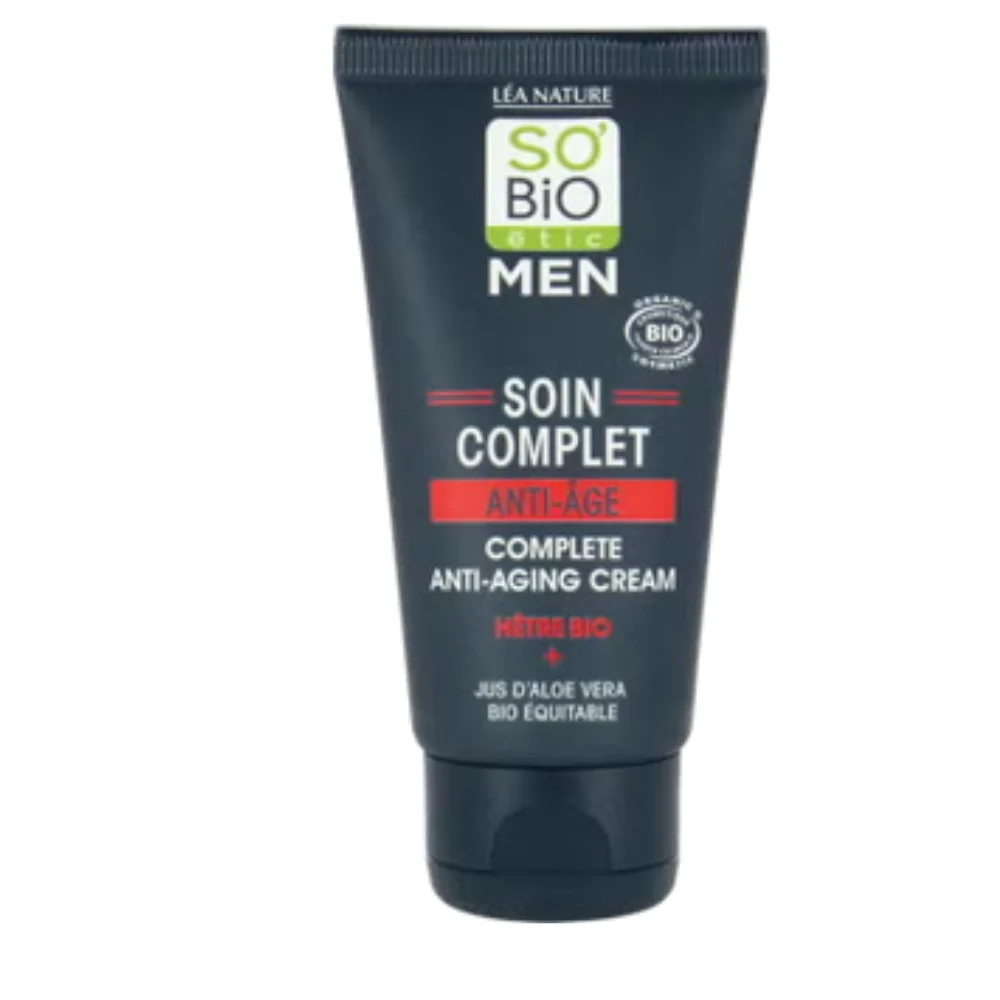 LÉa nature so bio étic UOMO Crema Completa Antietà, 50 ml