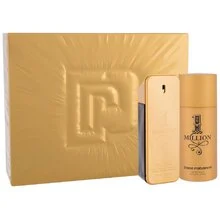 Paco rabanne 1 Million Cofanetto regalo 100 ml eau de toilette e deodorante 1 Million 150 ml da uomo