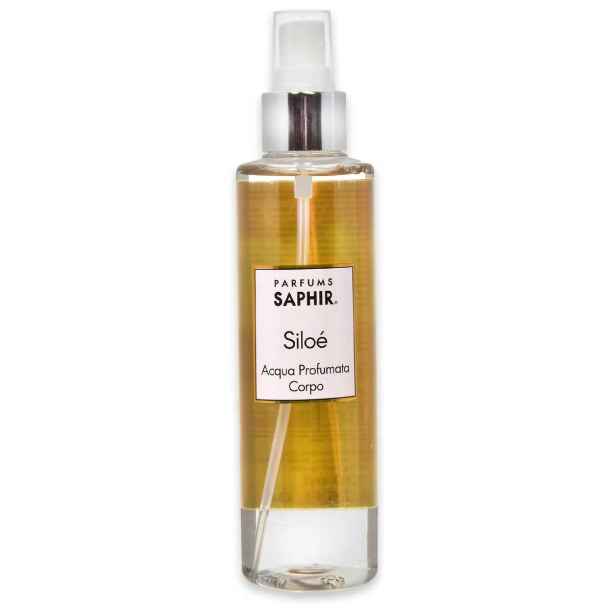 Frasco 200 ml spray corpo saphir siloe