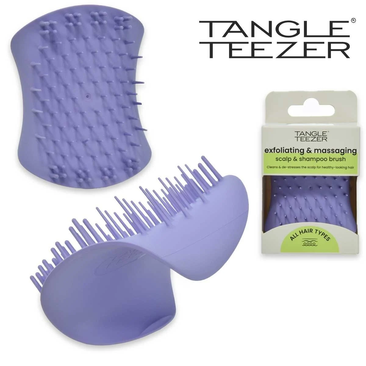 Tangle teezer the Scalp Brush: lilla