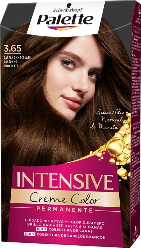 Schwarzkopf Palette Intense Crema Colore 3,65 Castano cioccolato