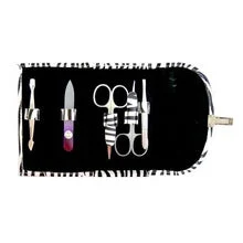 Surgana Set manicure Zebra - 5 strumenti