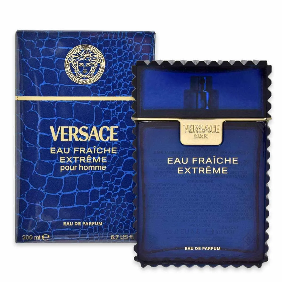 Versace eau fraiche estreme per uomo edp 200 ml