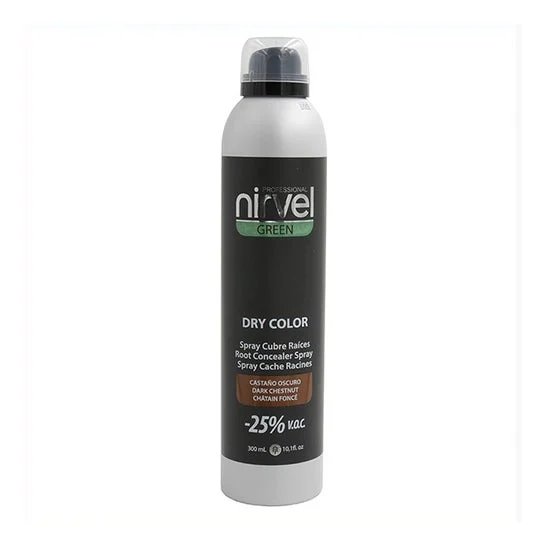 Nirvel Green Dry Color Spray Castagno Scuro 300ml