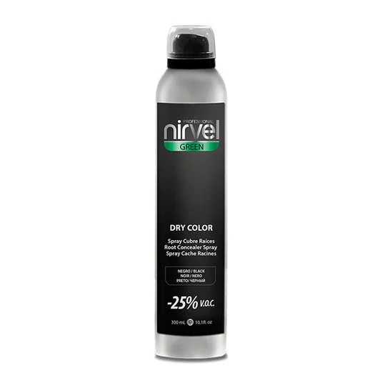 Nirvel Green Dry Color Spray Nero 300ml