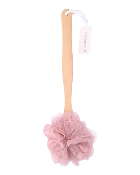 Eleganza Loofah Badebørste Lyserød