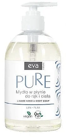 Sapone liquido per mani e corpo "Lino"