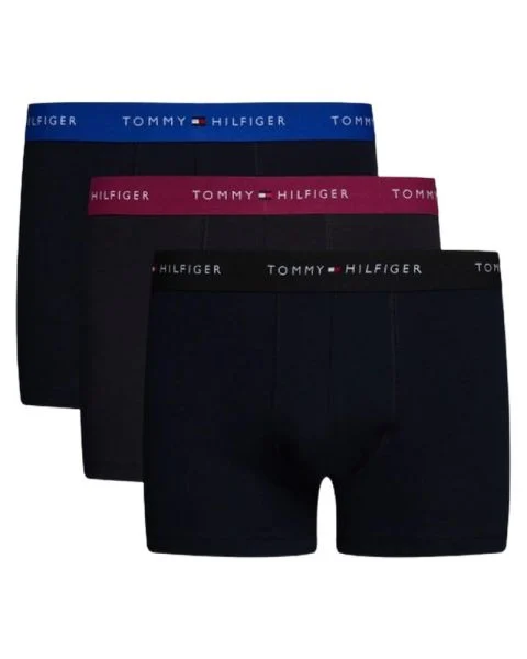 Tommy Hilfiger 3-Pack Signature Cotton Essentials Trunks Str M