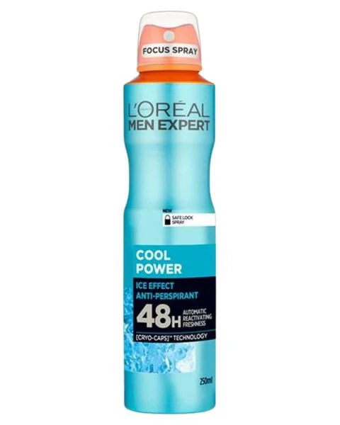 L'Oréal Paris Men Expert Cool Power 48H Antiperspirant Deodorant Spray