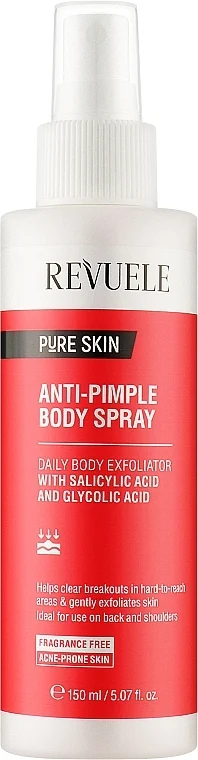 Spray corpo antiacne