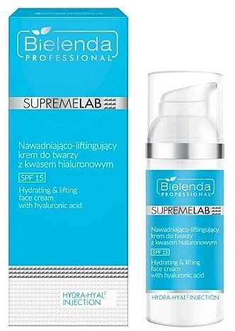 Crema viso ialuronica SPF15