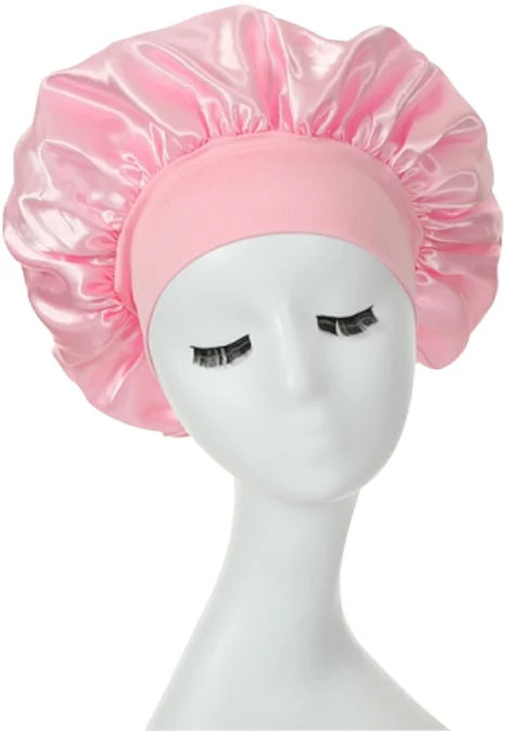 Cuffia per capelli, rosa, da notte