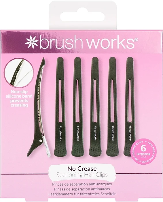 Fermagli per capelli "No Crease", 6 pezzi