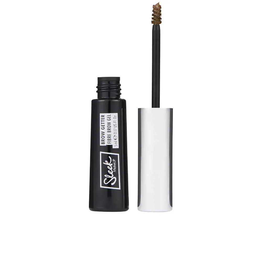 Sleek Brow Getter Fibre Gel sopracciglia castano medio 5ml