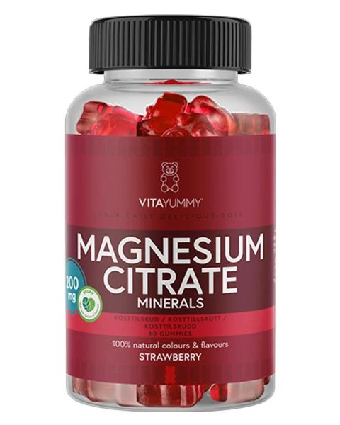Vitayummy Magnesium Citrate Minerals Strawberry