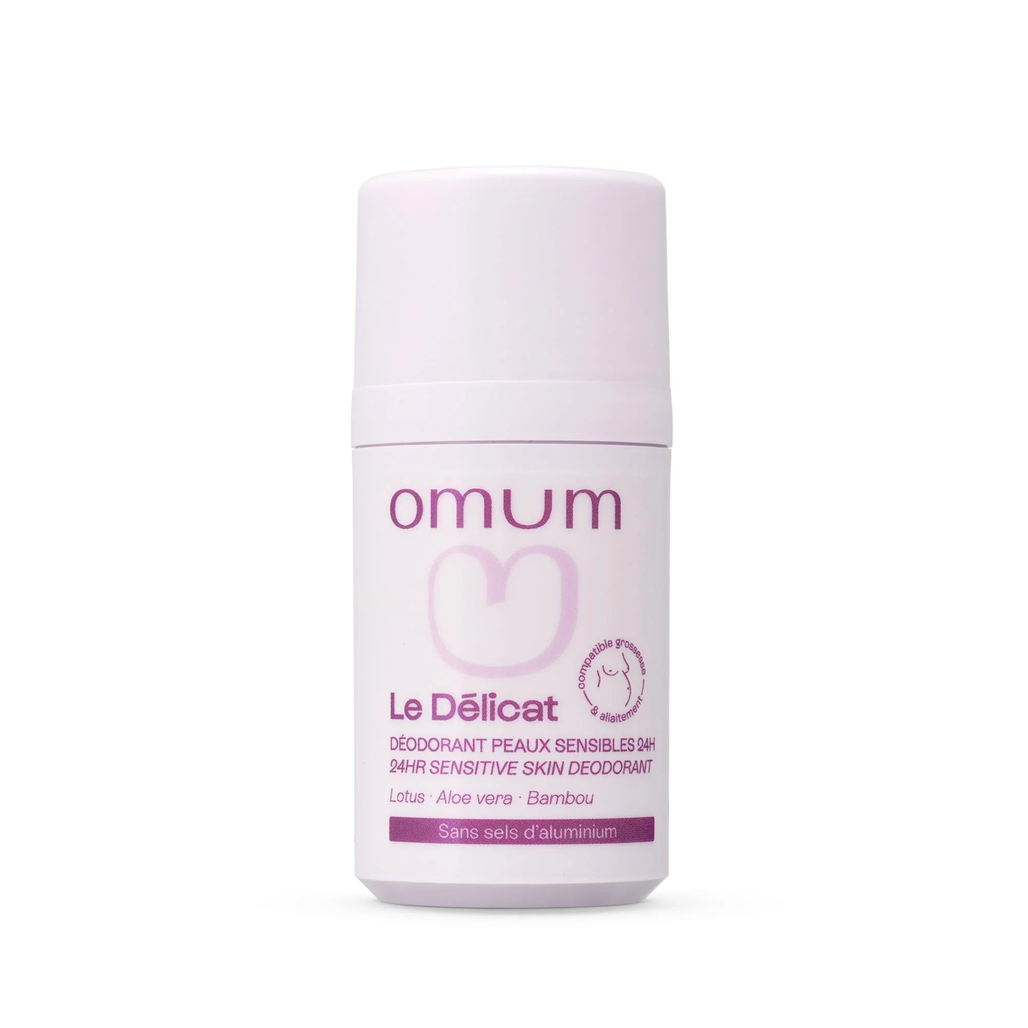 Omum Le Delicat Deodorante roll on 24h Pelli Sensibili 50ml