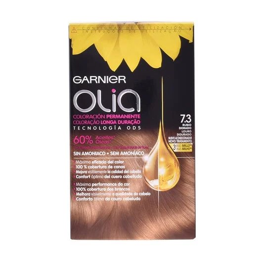 Garnier Olia Kit di colorazione permanente N°73 Biondo Scuro Dorato