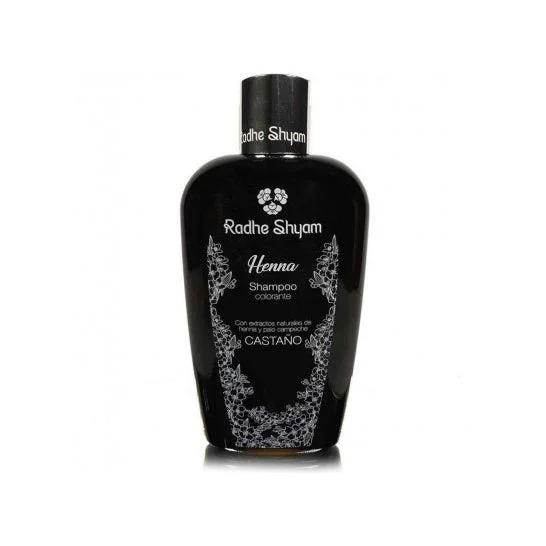 Radhe Shyam Champú Henna Color Castaðo 400ml