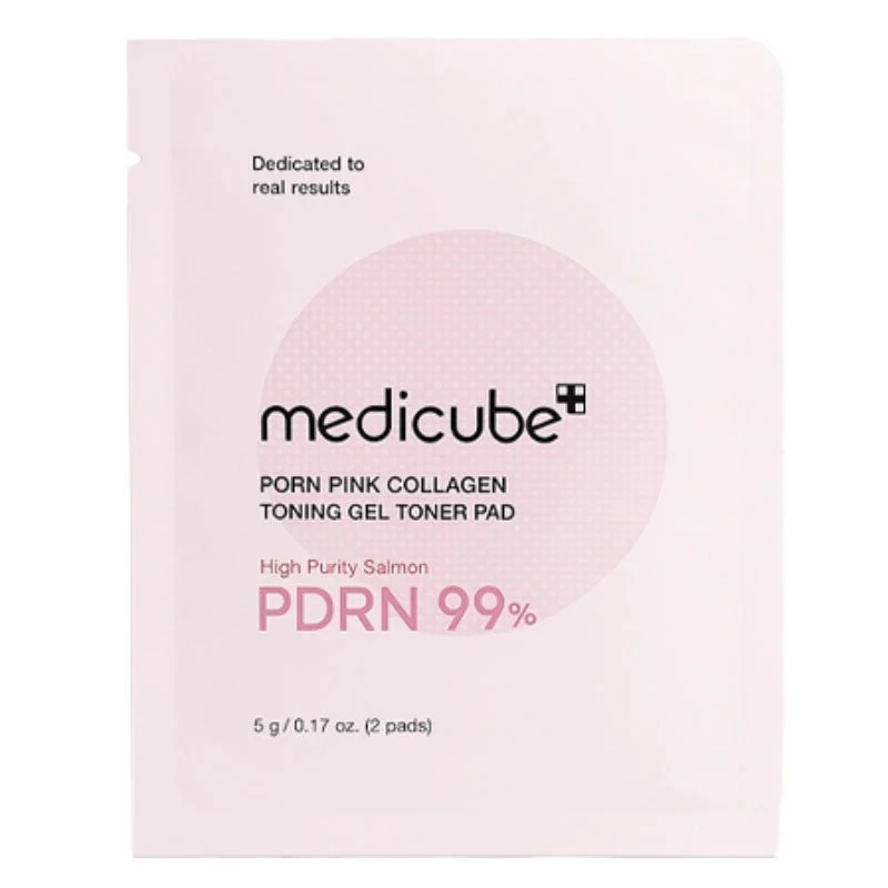 Gel tonificante al collagene rosa PDRN Toner Pad 5g (2 Pad)