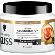 Gliss Regeneration 4-in-1 Maschera per Capelli 400ml