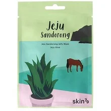Skin79 Jeju Sandorong Jelly - Maschera lenitiva in tessuto con aloe vera