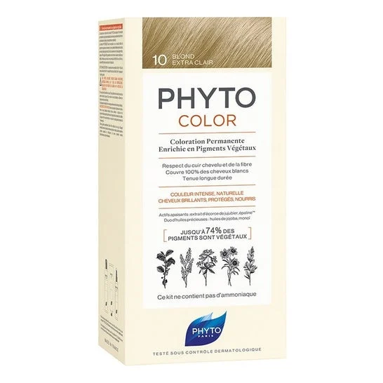 Phyto Phytocolor 10 Biondo Extra Chiarrisimo 100ml