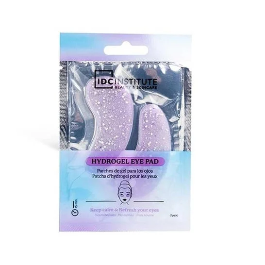 Idc Institute Eye Pad Purple Glitter 2uds