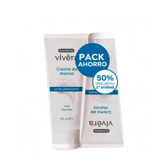 Acofarma Vivera Ultra crema idratante per le mani 2x75ml