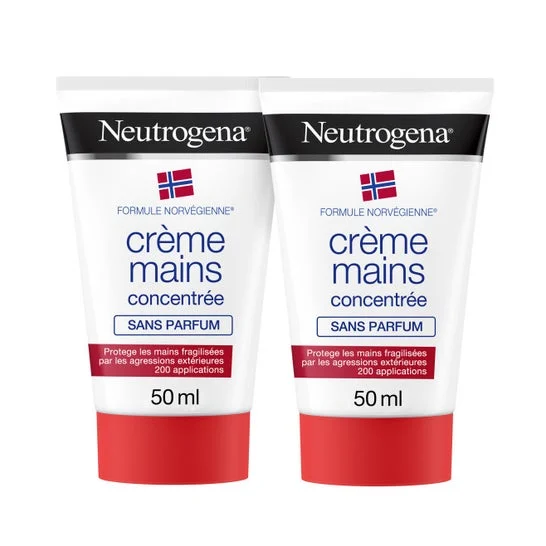 Neutrogena Crema Mani Non Profumato Concentrato Concentrato 2 x 50 ml Set
