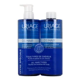 Uriage DS Shampoo Equilibrante Capelli 2x500ml