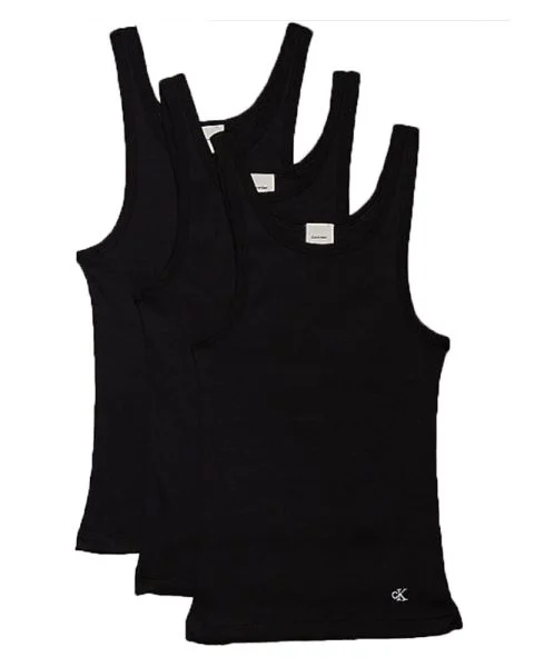 Calvin Klein Scoop Neck Tank Top Sort - S