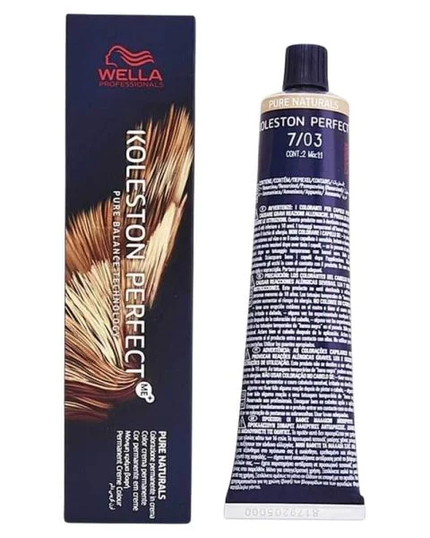 Wella Koleston Perfect ME+ Pure Naturals 7/03