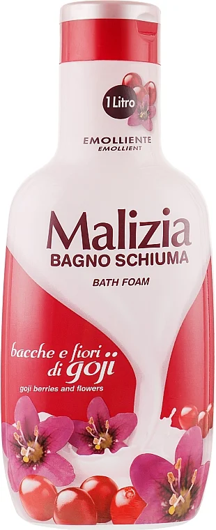 Bagnoschiuma "Bacche e fiori di Goji"