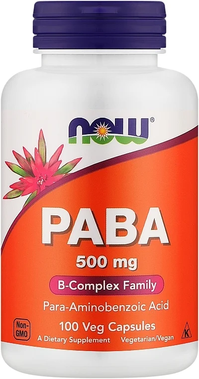 Vitamine "PABA", 500 mg