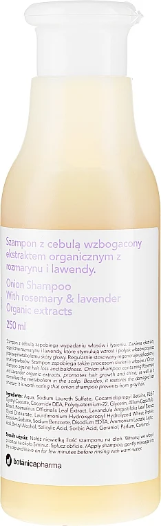 Shampoo alla cipolla