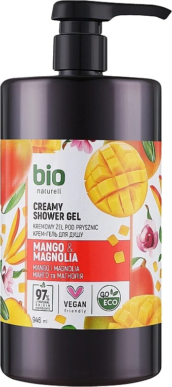 Crema-gel doccia "Mango & Magnolia" con pompa