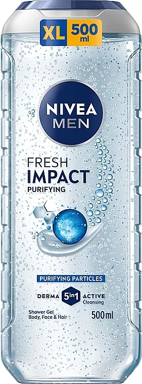 Gel doccia con microparticelle detergenti