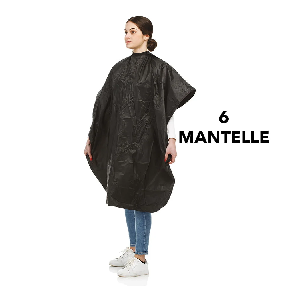 6 Mantelle colorazione resistente ai trattamenti chimici