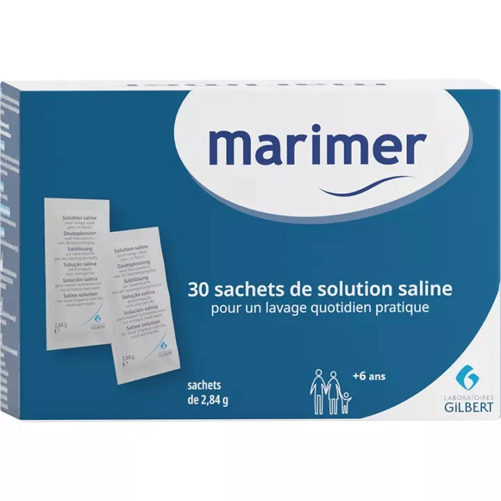 Marimer Kit Lavaggio Nasale 30 bustine soluzione salina
